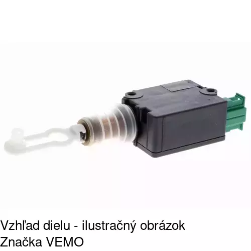 Motorček zámku POLCAR 1323ZS-1