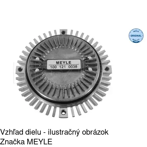 Visco spojky 132423S2 /POLCAR/ - obr. 3