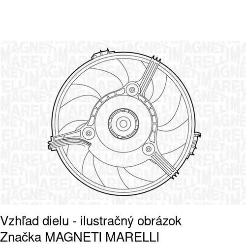 Ventilátory chladičov 132423W5 /POLCAR/ - obr. 2