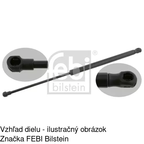 Plynová pružina 1324AB1 /POLCAR/ - obr. 1