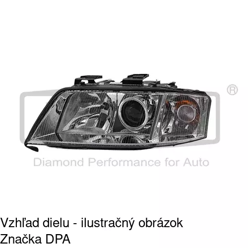 Hlavný reflektor 1327090E /POLCAR/ - obr. 2