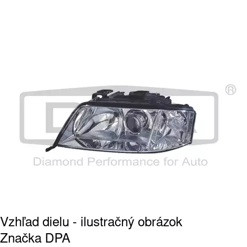 Hlavný reflektor 1327090E /POLCAR/ - obr. 3