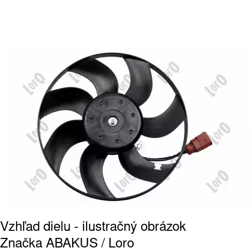 Ventilátory chladičov 133123W2 /POLCAR/ - obr. 2