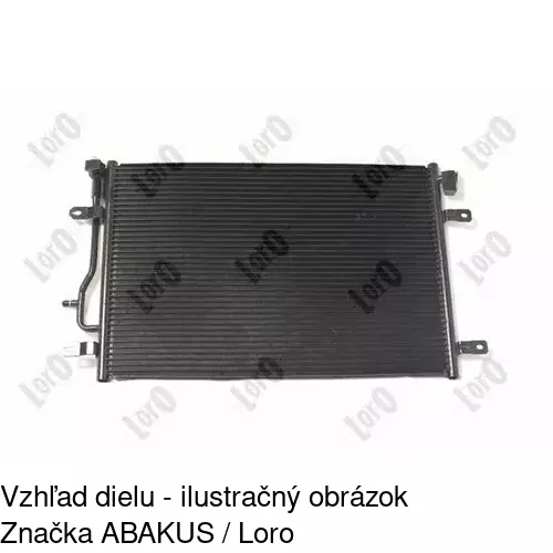 Chladiče klimatizácie 1334K8C1 /POLCAR/ - obr. 4