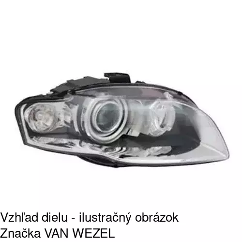 Hlavný reflektor 1335108E /POLCAR/ - obr. 4