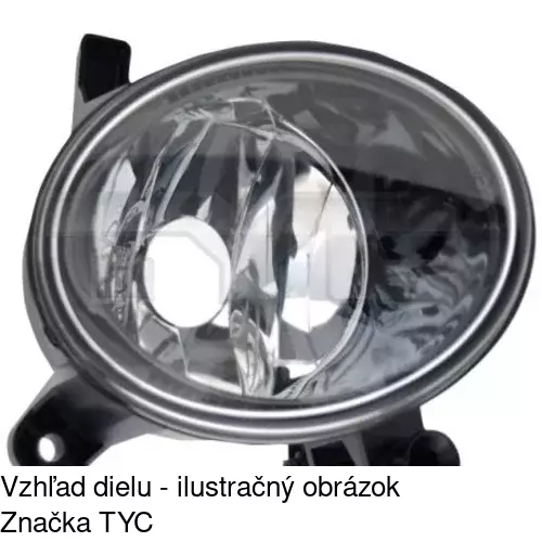 Hmlové svetlo - predné POLCAR 1337290E