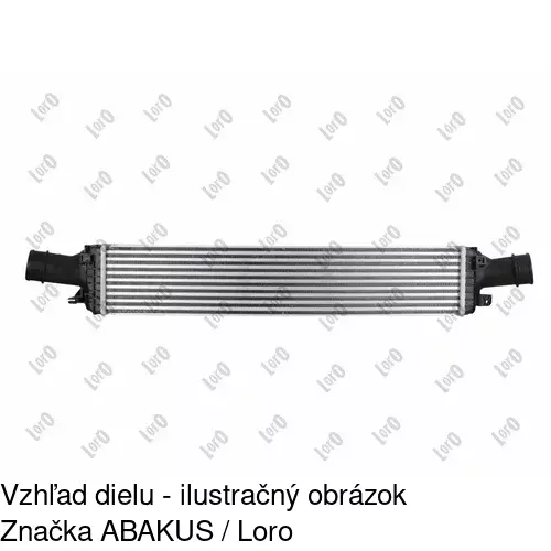 Chladiče vzduchu (Intercoolery) 1337J82X /POLCAR/ - obr. 4