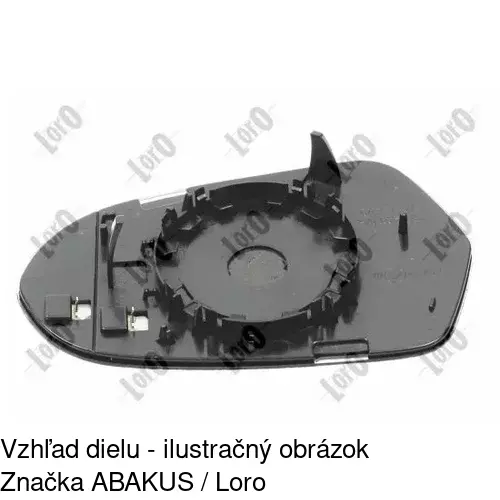 Vonkajšie zrkadlo 13E1525M /POLCAR/ - obr. 3