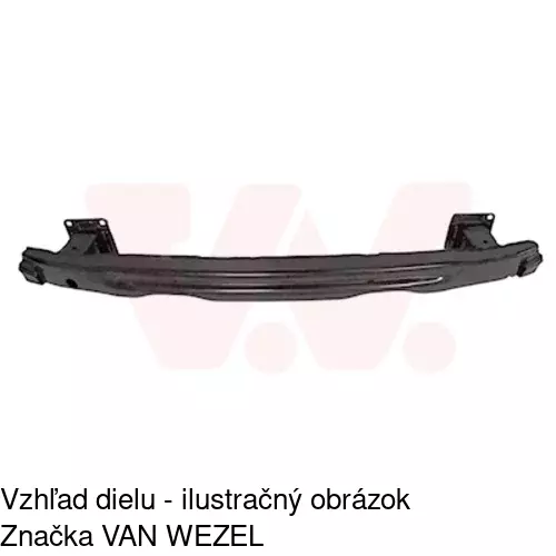 Výstuha nárazníka 13X196-3 /POLCAR/ - obr. 2