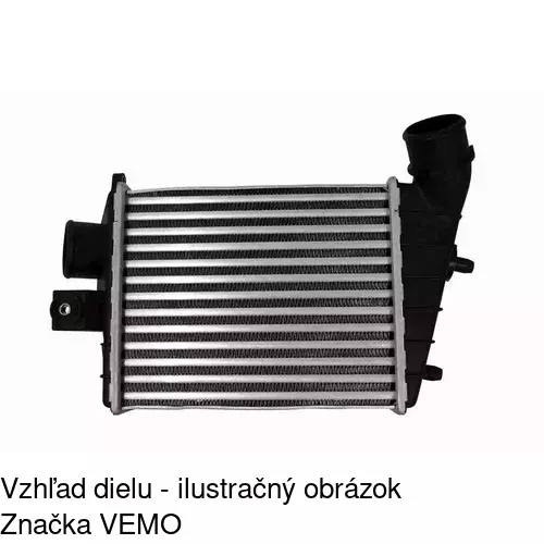 Chladiče vzduchu (Intercoolery) 1408J8-1 /POLCAR/ - obr. 1
