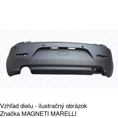 Zadný nárazník 142096 /POLCAR/ - obr. 1