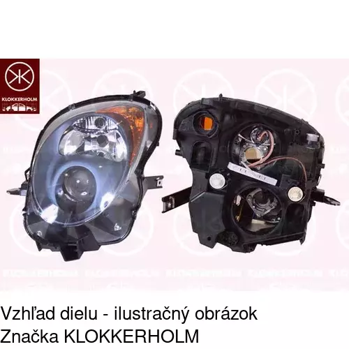 Hlavný reflektor 1425102E /POLCAR/ - obr. 1