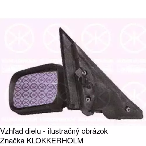 Rám vonkajšieho zrkadla 200854PM /POLCAR/ - obr. 4