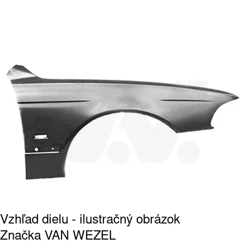 Predný blatník 201602 /POLCAR/ - obr. 2