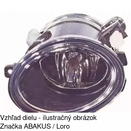 Hmlové svetlo - predné 201629AE /POLCAR/ - obr. 4