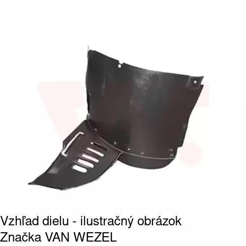 Podblatník (plast) 2016FL-1 /POLCAR/ - obr. 1