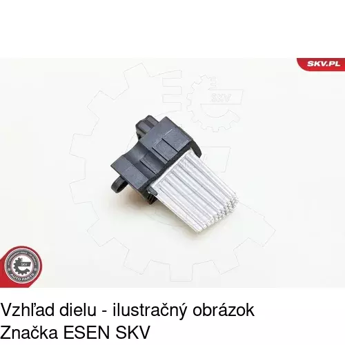 Ovládače klimatizácie POLCAR 2016KST1X