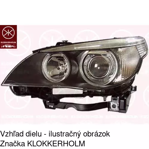 Hlavný reflektor POLCAR 2017092H