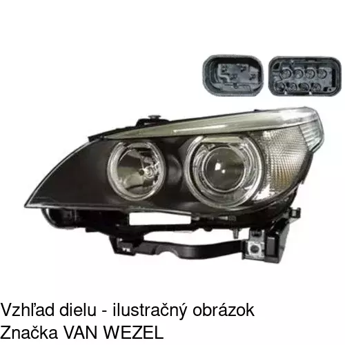 Hlavný reflektor 2017093E /POLCAR/ - obr. 4