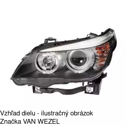 Hlavný reflektor 2017095E /POLCAR/ - obr. 2
