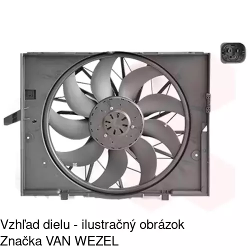 Ventilátory chladičov 201723W2 /POLCAR/ - obr. 4