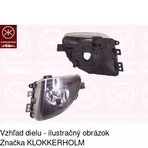 Hmlové svetlo - predné 2019291E /POLCAR/ - obr. 2