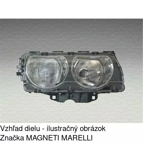Hlavný reflektor POLCAR 2022102U