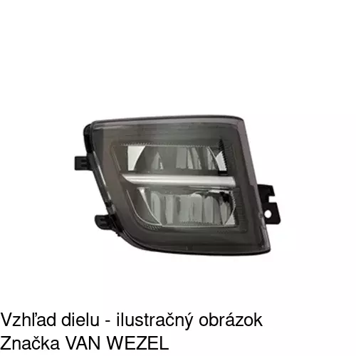 Hmlové svetlo - predné 2025302Z /POLCAR/ - obr. 1
