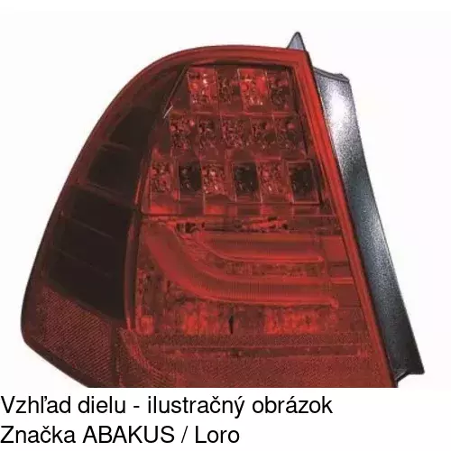 Zadné svetlo 2042872E /POLCAR/ - obr. 4