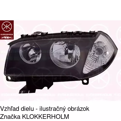 Hlavný reflektor 205509AE /POLCAR/ - obr. 1