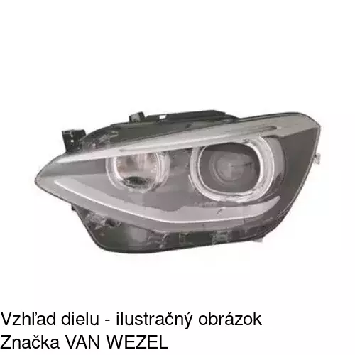 Hlavný reflektor 20C1091H /POLCAR/ - obr. 3