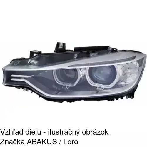 Hlavný reflektor 20D1091Z /POLCAR/ - obr. 1