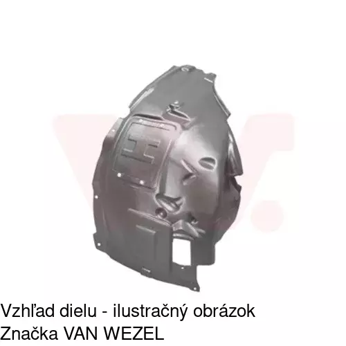Podblatník (plast) 20D1FP2T /POLCAR/ - obr. 1