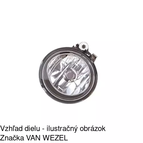 Hmlové svetlo - predné 20X1292E /POLCAR/ - obr. 2