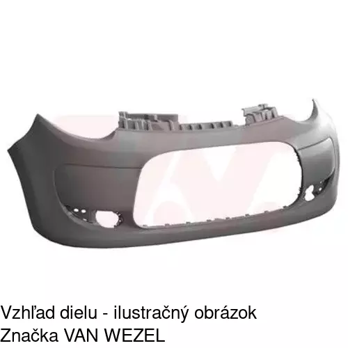 Predný nárazník 230107-1 /POLCAR/ - obr. 1