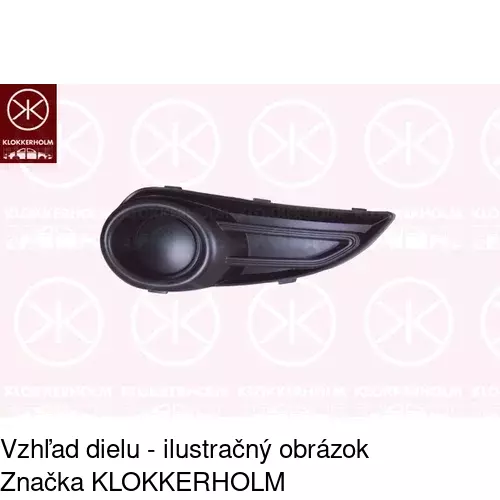 Záslepka otvoru hmlovky 230127-4 /POLCAR/