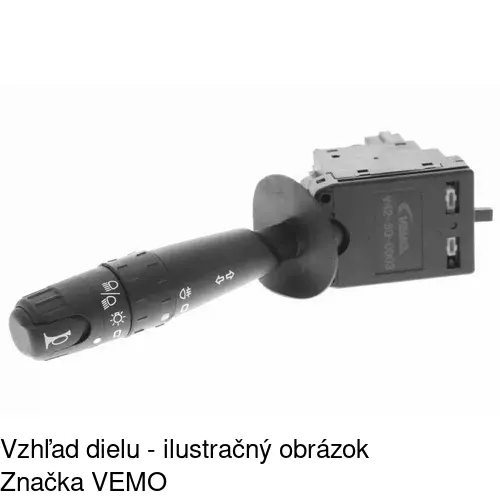 Združený prepínač 2306PZS1 /POLCAR/ - obr. 1