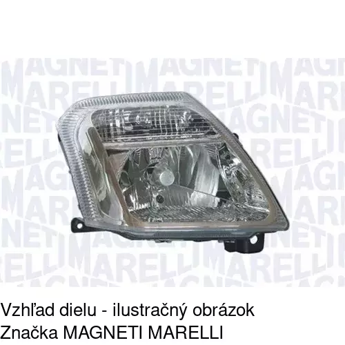 Hlavný reflektor 2308101E /POLCAR/ - obr. 2