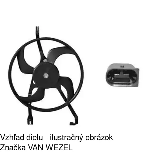 Ventilátory chladičov 231523W1 /POLCAR/ - obr. 3