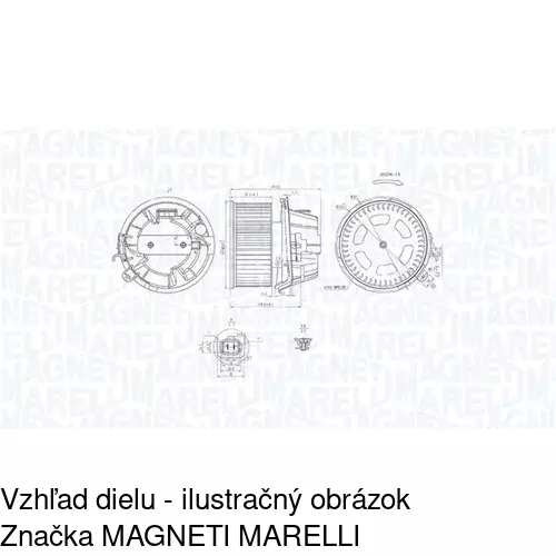 Ventilátory kúrenia 2315NU-2 /POLCAR/ - obr. 1