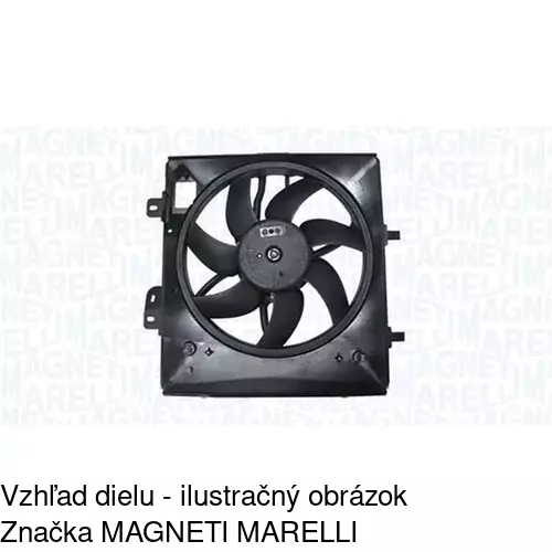 Ventilátory chladičov 231623W3 /POLCAR/ - obr. 1