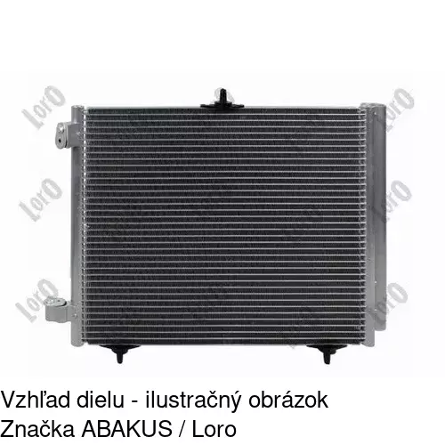 Chladiče klimatizácie 2316K8C2 /POLCAR/ - obr. 3