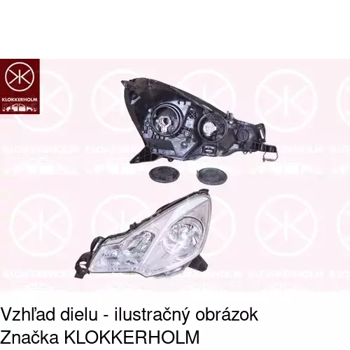 Hlavný reflektor 231810-E /POLCAR/ - obr. 1