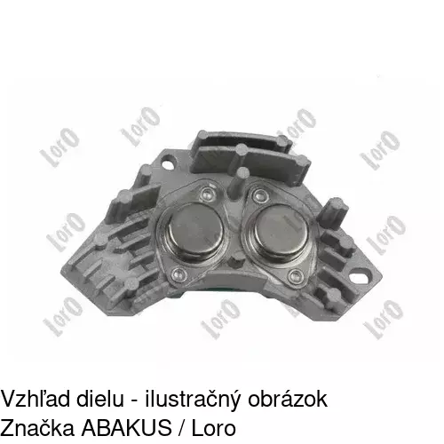 Ovládače klimatizácie 2326KST2X /POLCAR/ - obr. 2
