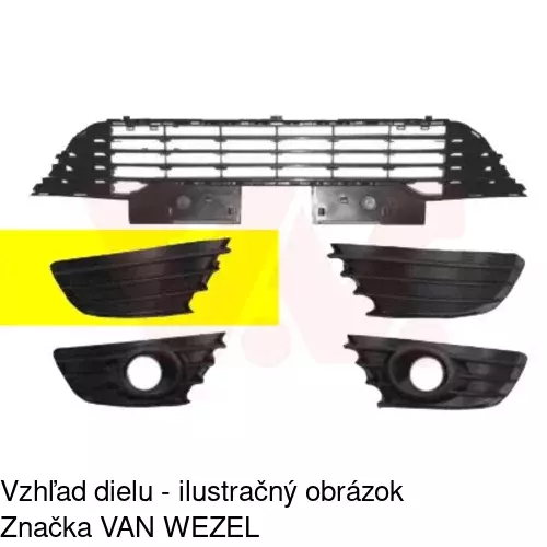 Kryt v nárazníku 2329274R /POLCAR/ - obr. 1