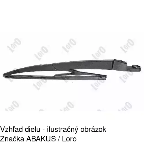 Rameno stierača 2333RWT1 /POLCAR/ - obr. 2
