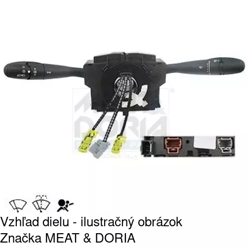 Združený prepínač 2351PZ-5 /POLCAR/ - obr. 2