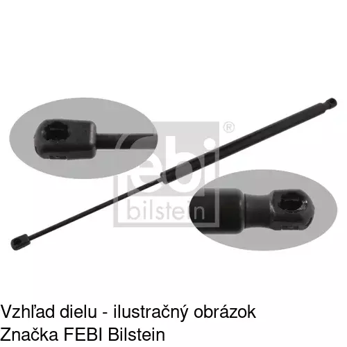 Plynová pružina 2352AB1 /POLCAR/ - obr. 1