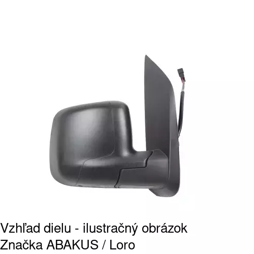Vonkajšie zrkadlo 2391523M /POLCAR/ - obr. 4