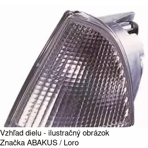 Predná smerovka 2395190E /POLCAR/ - obr. 4